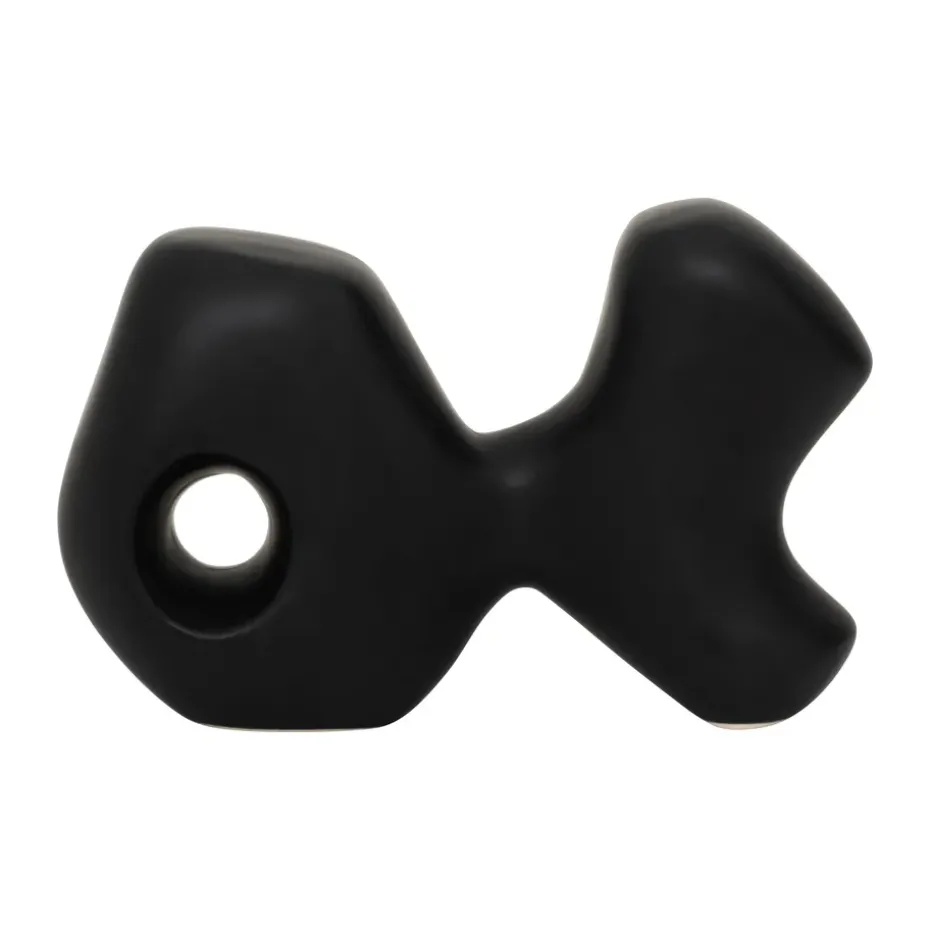 Object Noggin fish, Matte black