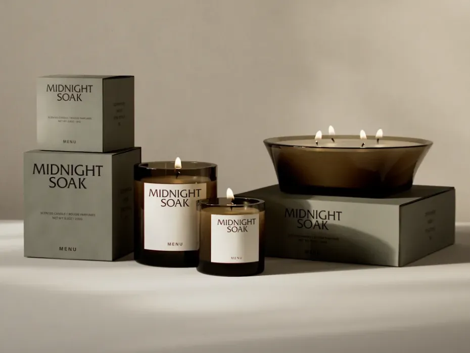 Olfacte scented Candle Midnight Soak, 235 g