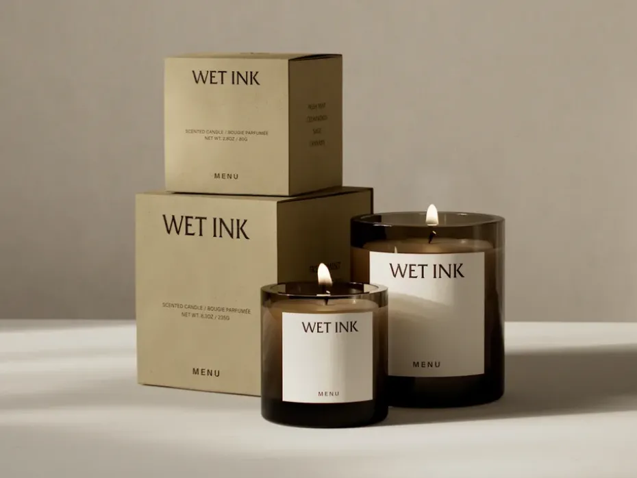 Olfacte scented Candle Wet Ink, 235 g