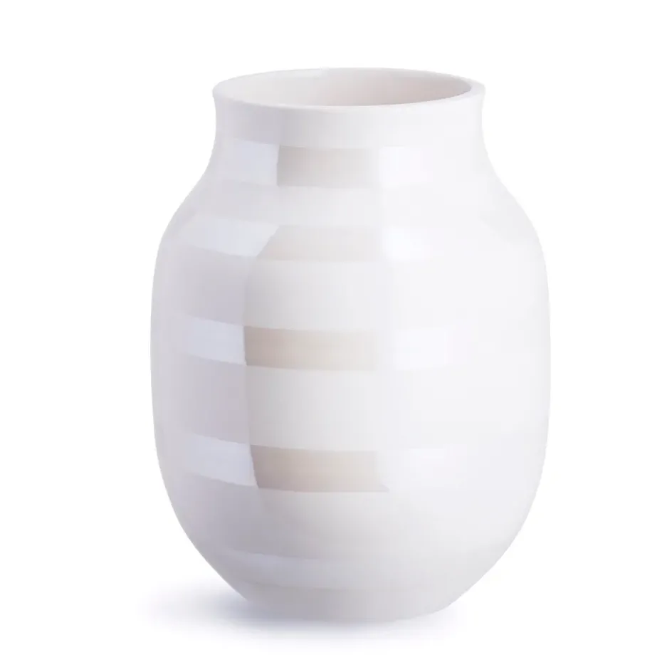 Omaggio vase pearl, medium