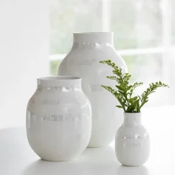 Omaggio vase pearl, medium