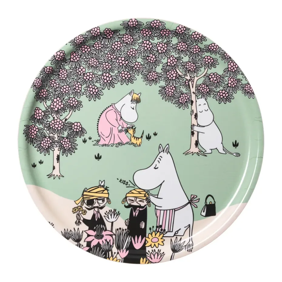 Omtanke Moomin tray, Ø35 cm