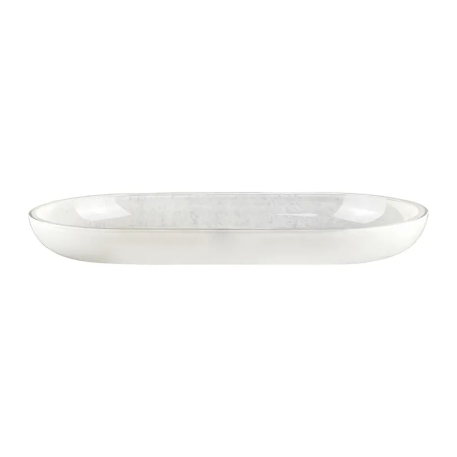 Opal tray, Linen, 14x25.5 cm