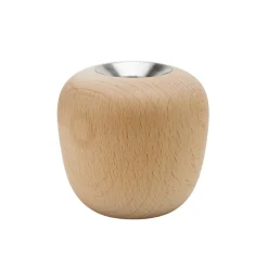 Ora candle sticks wood, large