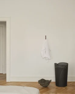 Oya laundry basket 75 L, Dark grey