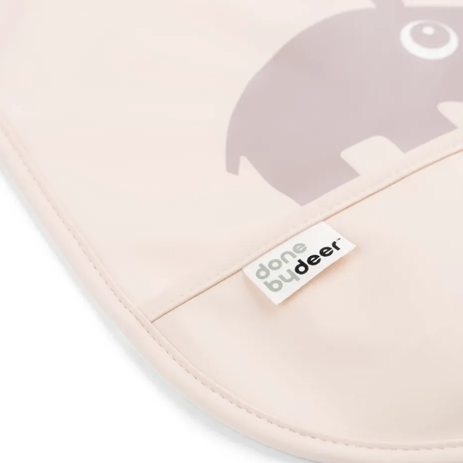 Ozzo bibs with Velcro 2-pack, Powder