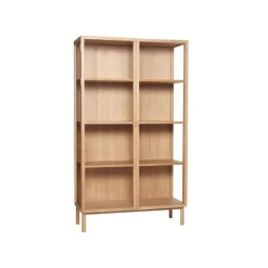 Panorama display cabinet large, Oak