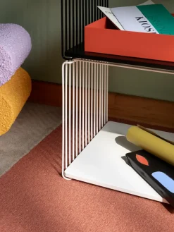Panton Wire Extended shelf 70x34,8x34,8 cm, Snow