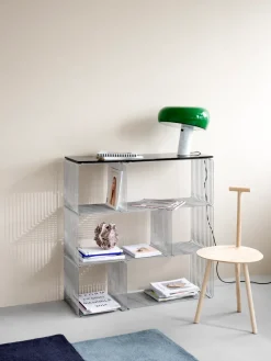 Panton Wire Extended shelf 70x34,8x34,8 cm, Chrome