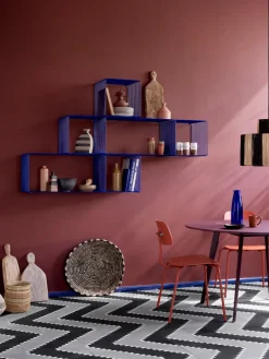 Panton Wire Single shelf 34,8x34,8x34,8 cm, Monarch