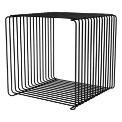 Panton Wire Single shelf 34,8x34,8x34,8 cm, Black
