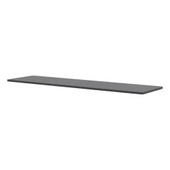 Panton Wire tabletop 18,8x70 cm, Anthracite