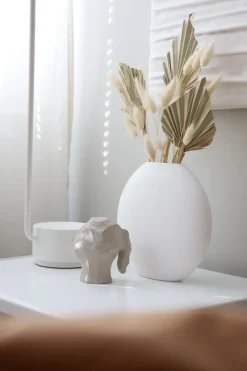 Pastille vase 20 cm, White