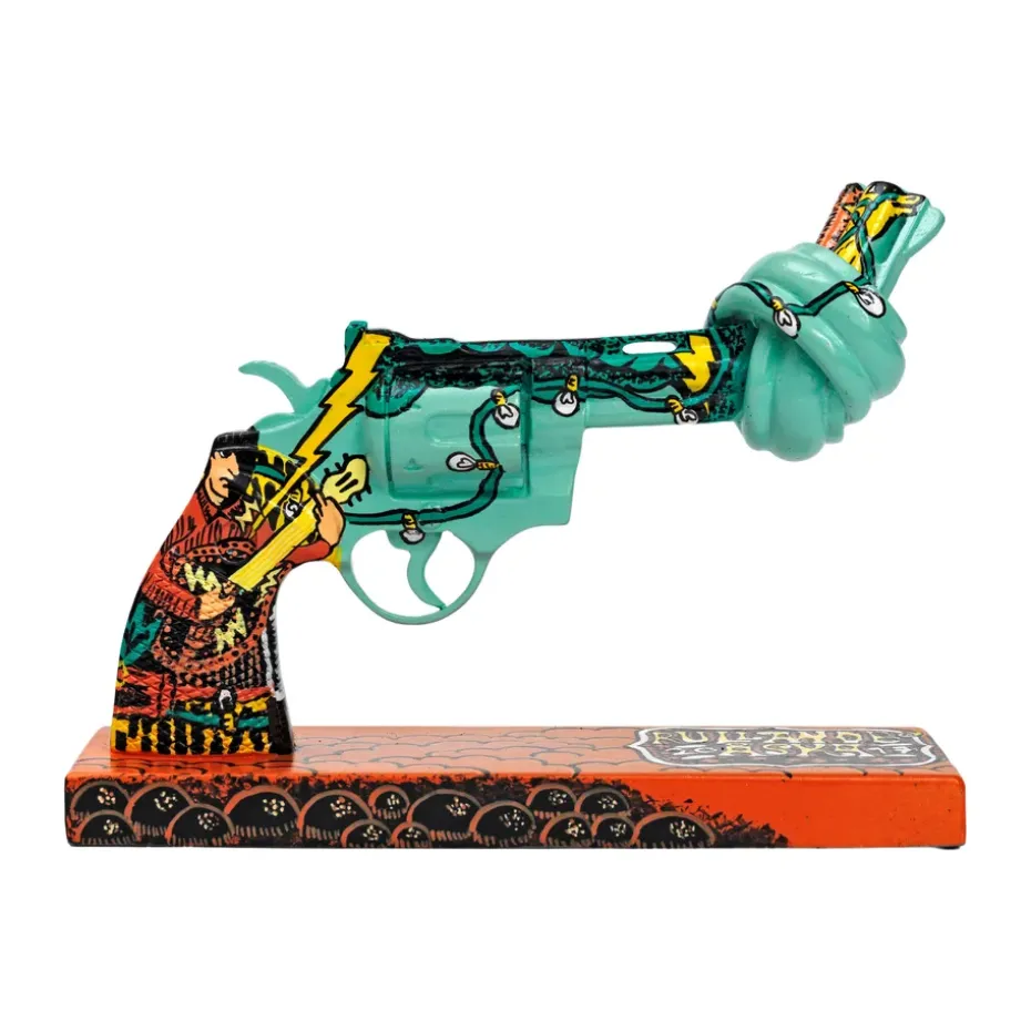 Peace n Luv decoration 19 cm, Multi