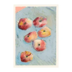 Peaches poster, 50x70 cm