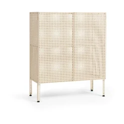 Perforated Cabinet cabinet medium, Eggshell
