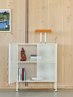 Perforated Cabinet cabinet medium, Eggshell