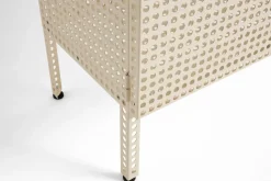 Perforated Cabinet cabinet large, Eggshell