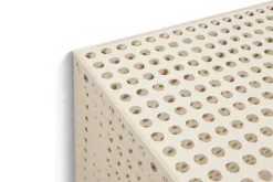 Perforated Cabinet wall cabinet small, Eggshell