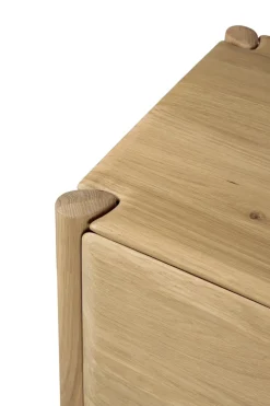 PI media bench, Oak, 242 cm