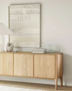 PI Sideboard, Oak, 4 doors