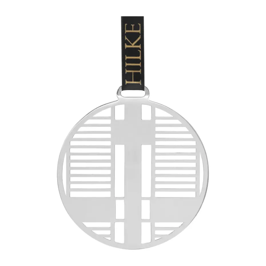 Piano tree ornament, Nickel-plated brass
