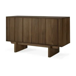 Pillar sideboard, Wild brown teak, 119 cm