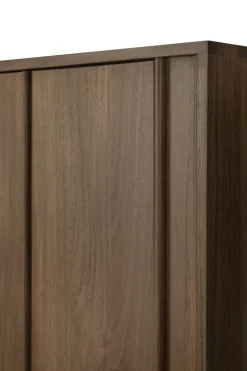 Pillar sideboard, Wild brown teak, 169 cm