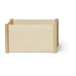 Pillar storage box M, Beech