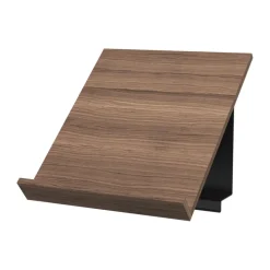 Pira G2 magazine shelf, Walnut-dark grey