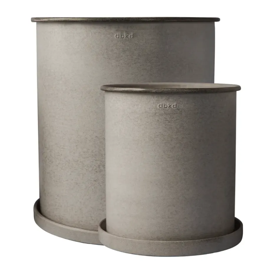 Plant pot flower pot large 2-pack, Beige