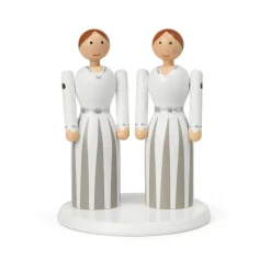 Platform for Kay Bojesen bridal pair, White