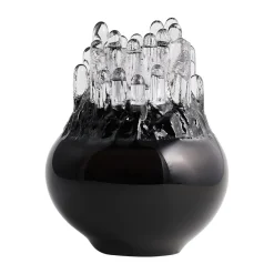 Polar candle holder 190 mm, Black