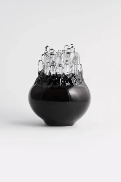 Polar candle holder 190 mm, Black