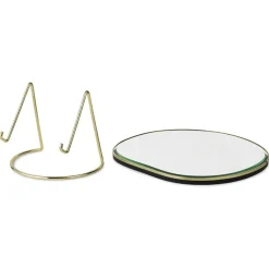 Pond table mirror, Bronze
