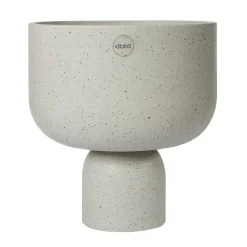Post flower pot Ø18 cm, mole dot