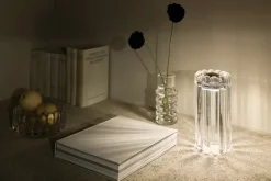 Press Stem vase, clear