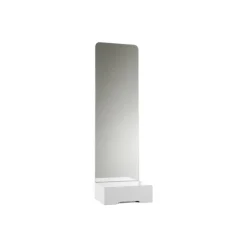 Prisma mirror, White, 117x35 cm