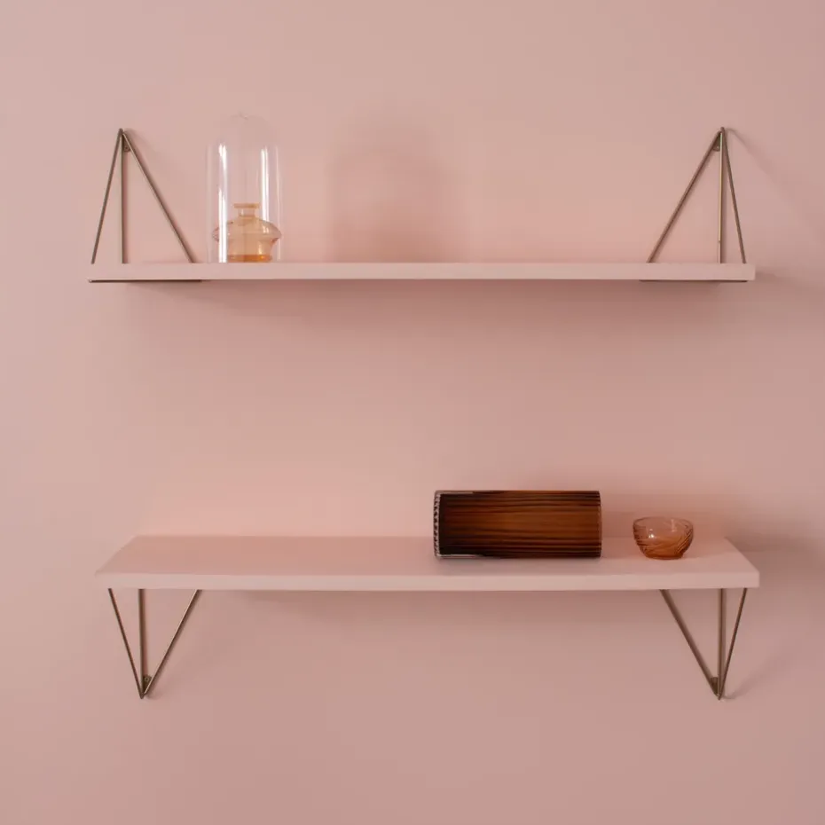 Pythagoras Play shelf, brass