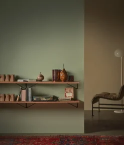 Pythagoras shelf, Large, walnut