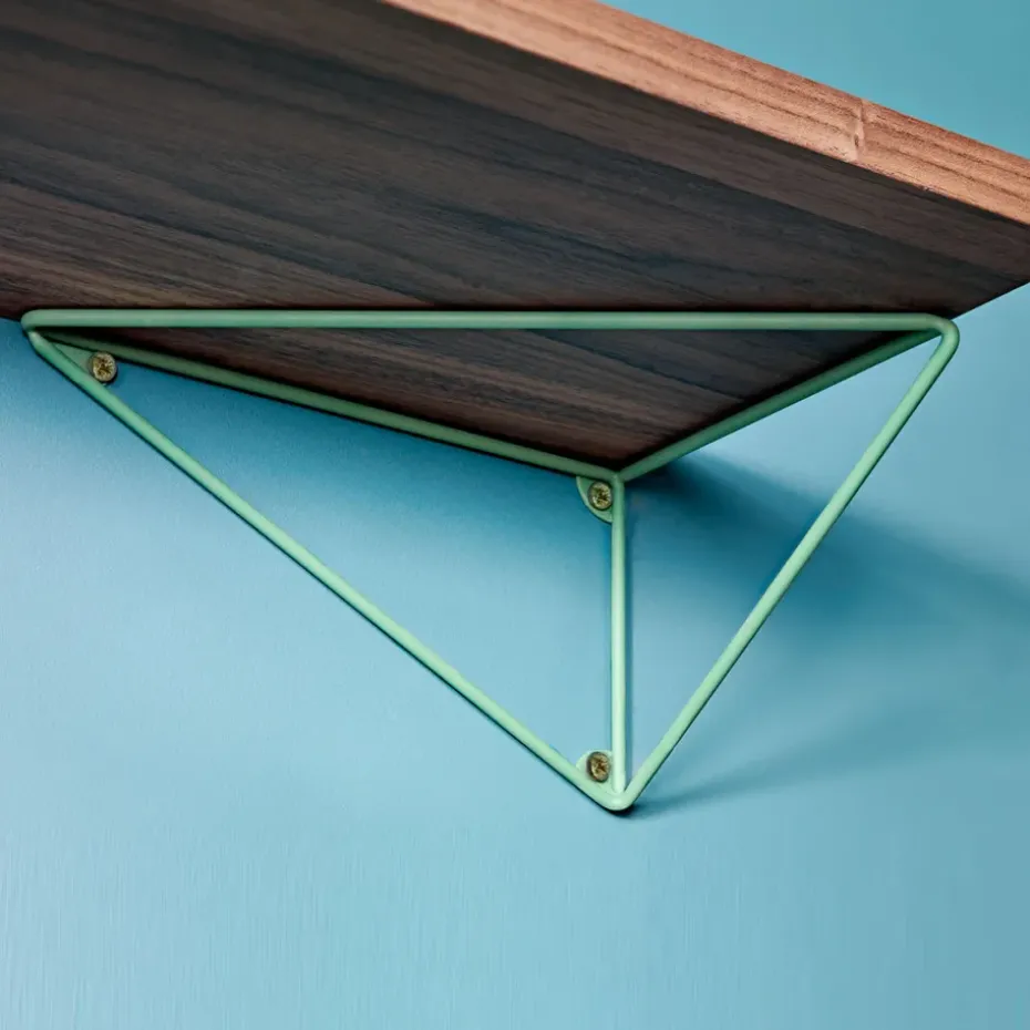 Pythagoras shelf, walnut