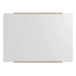 Rectangular wall mirror 70x100 cm, Oak