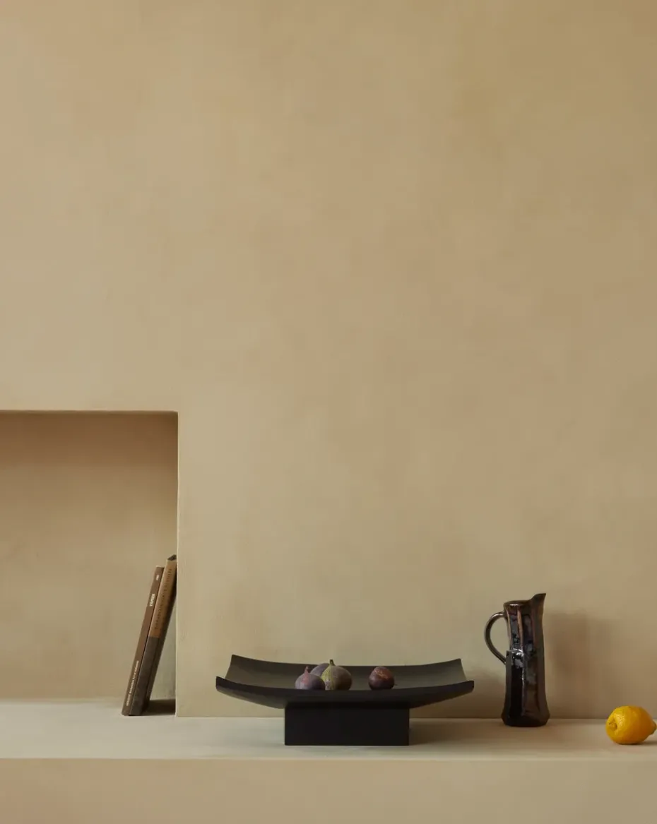 Relevé decorative plate., Acacia