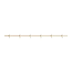 Relief hook rack medium 82 cm, Ash