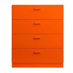 Relief plinth 82 cm, Orange