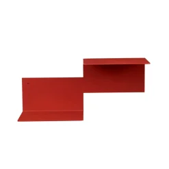 Repeat shelf, Rusty red, right