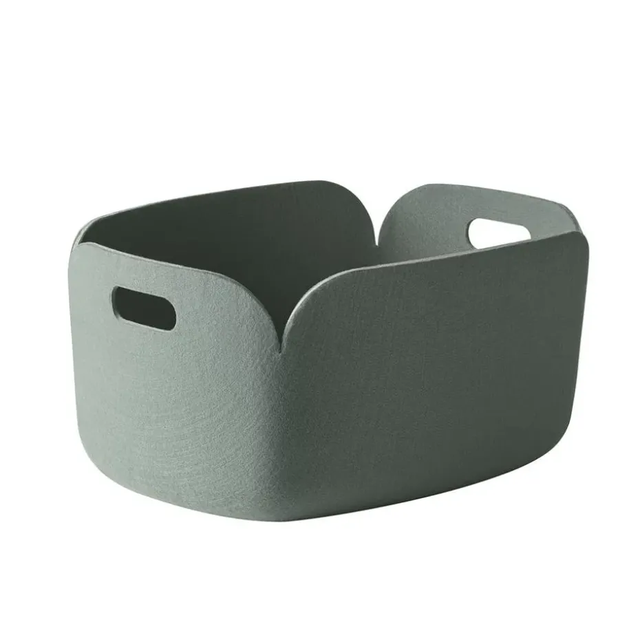 Restore storage basket, Dusty green