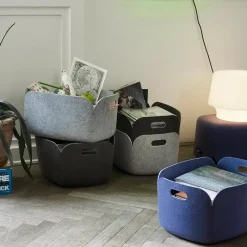 Restore storage basket, Light grey