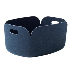 Restore storage basket, Midnight blue