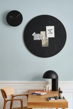 Retell pinboard Ø80 cm, Black-brass
